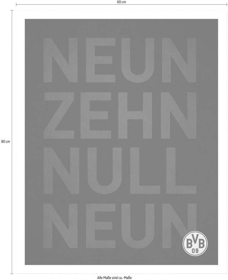 Wall-Art Poster Borussia Dortmund Negen tien nul negen