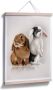 Wall-Art Poster Bunny Love Poster zonder lijst (1 stuk) - Thumbnail 2