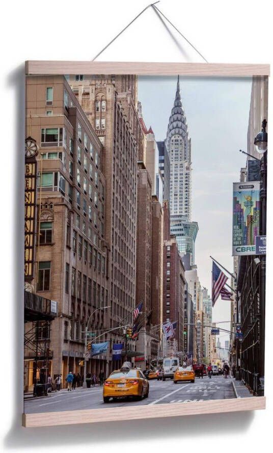 Wall-Art Poster Chrysler Building New York (1 stuk)