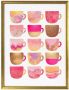 Wall-Art Poster Koffiekopjes pink Poster zonder lijst (1 stuk) - Thumbnail 2