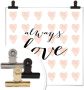 Wall-Art Poster Opschrift liefde Always Love (1 stuk) - Thumbnail 4