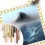 Wall-Art Poster Surrealisme artprint Spookschip (1 stuk) - Thumbnail 4