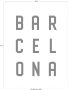 Wall-Art Poster Typografie Barcelona - Thumbnail 3
