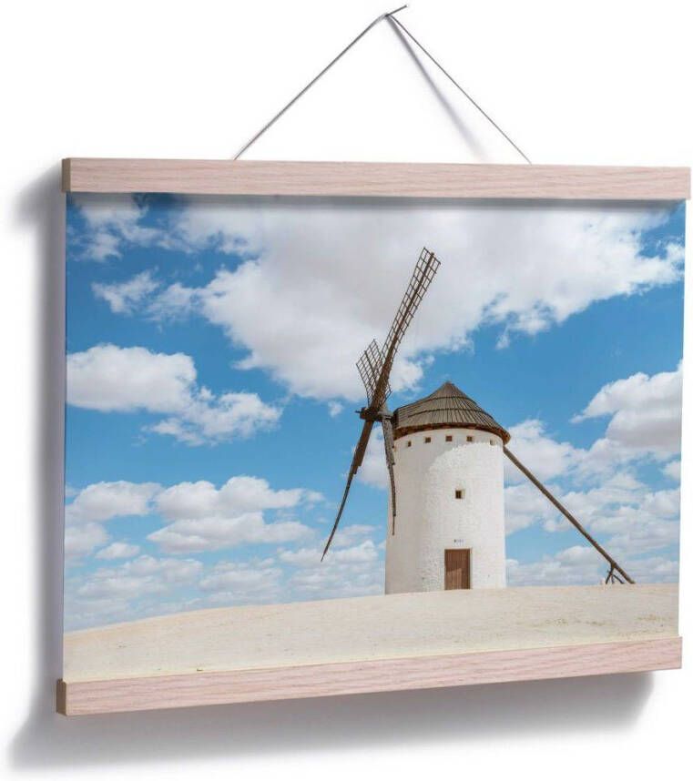 Wall-Art Poster Windmolen Don Quijote Spanje Poster artprint wandposter (1 stuk)