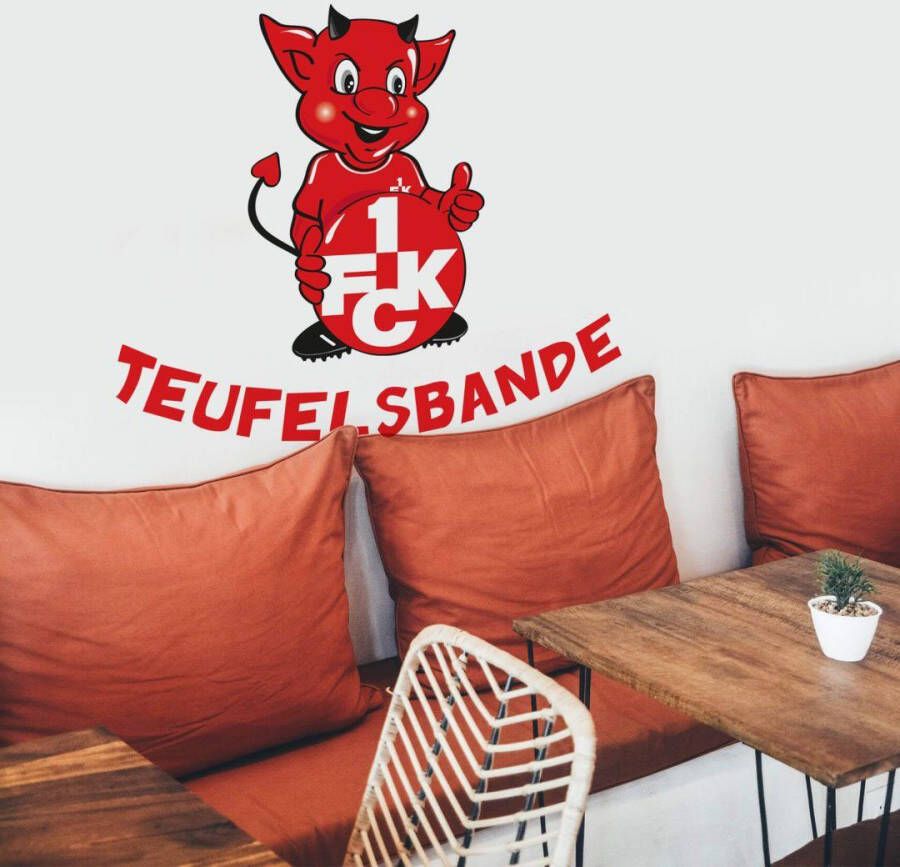 Wall-Art Wandfolie 1.FC Kaiserslautern duivelsbende (1 stuk)