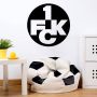 Wall-Art Wandfolie 1.FC Kaiserslautern logo zelfklevend verwijderbaar (1 stuk) - Thumbnail 2