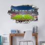 Wall-Art Wandfolie FCB stadion steeds verder zelfklevend verwijderbaar (1 stuk) - Thumbnail 2