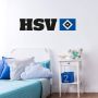 Wall-Art Wandfolie Hamburger SV logo + opschrift (1 stuk) - Thumbnail 2
