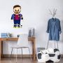 Wall-Art Wandfolie Speelfiguur voetbal Messi (1 stuk) - Thumbnail 2