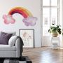 Wall-Art Wandfolie Veelkleurige regenboog wolken (1 stuk) - Thumbnail 3