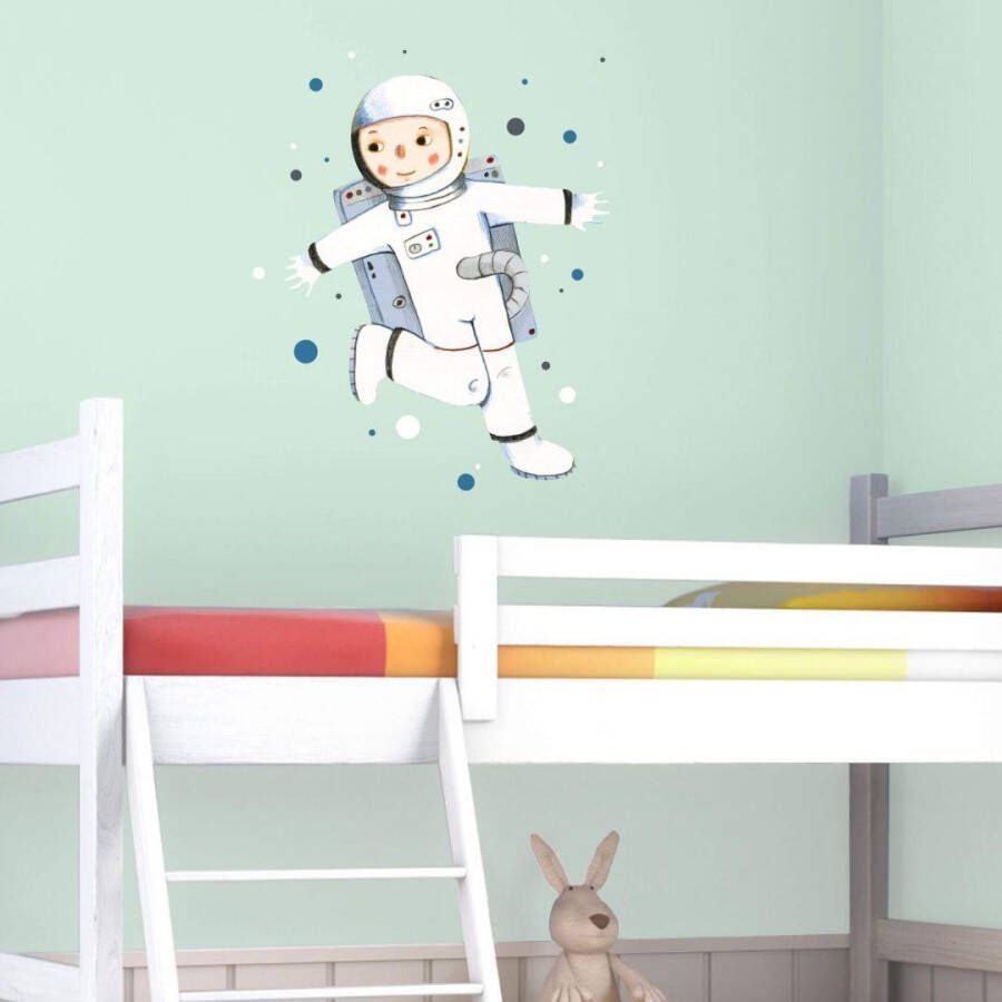 Wall-Art Wandfolie Vliegende astronaut jongen (1 stuk)