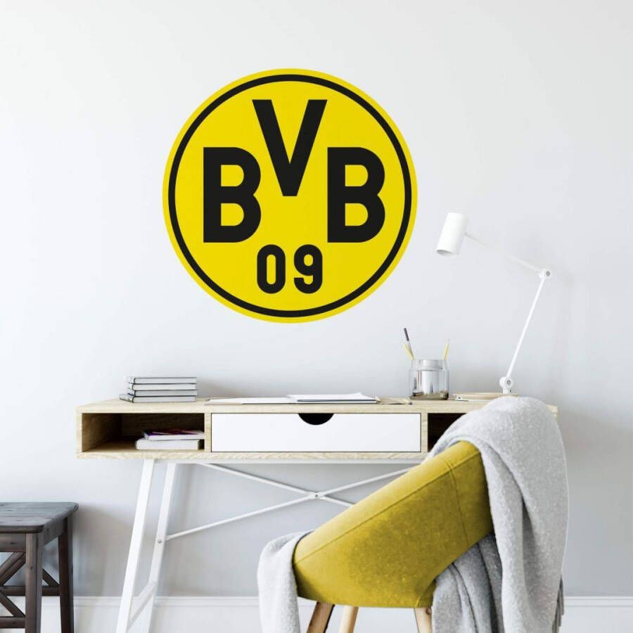 Wall-Art Wandfolie Voetbal Borussia Dortmund logo (1 stuk)
