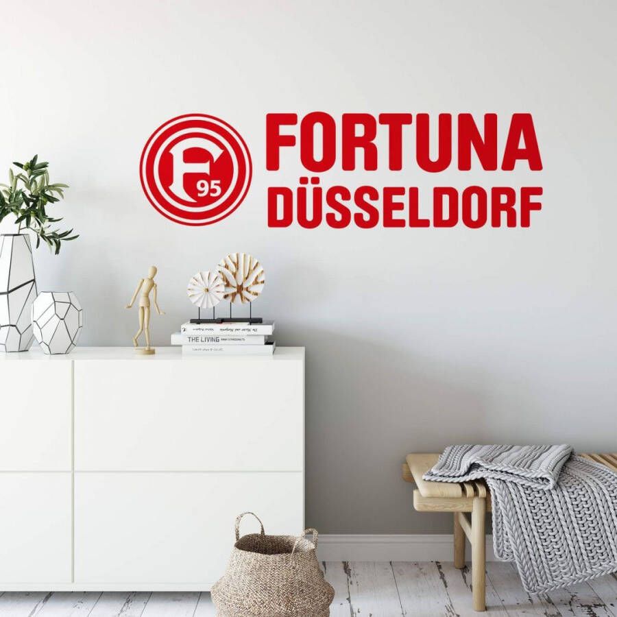 Wall-Art Wandfolie Voetbal Fortuna Düsseldorf logo (1 stuk)