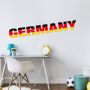 Wall-Art Wandfolie Voetbal Germany opschrift zelfklevend verwijderbaar (1 stuk) - Thumbnail 2