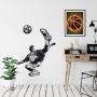 Wall-Art Wandfolie Voetbal tafelvoetbalspel 02 (1 stuk) - Thumbnail 2