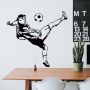 Wall-Art Wandfolie Voetbal tafelvoetbalspel sticker (1 stuk) - Thumbnail 2