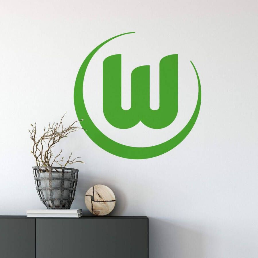 Wall-Art Wandfolie Voetbal VfL Wolfsburg logo 1 (1 stuk)