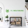 Wall-Art Wandfolie Voetbal VfL Wolfsburg logo 3 (1 stuk) - Thumbnail 2