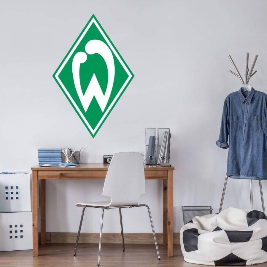 Wall-Art Wandfolie Voetbal Werder Bremen logo (1 stuk)