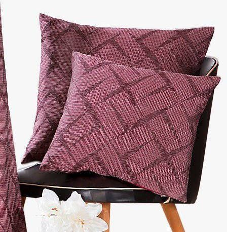Weckbrodt Sierkussen Jasper Kussenhoes jacquard gestructureerd oppervlak 3D-effect zonder vulling (1 stuk)