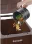 Wenko Bio-afvalbak Model Nero incl. 3 actieve koolfilters om te vervangen 6 liter metaal - Thumbnail 12