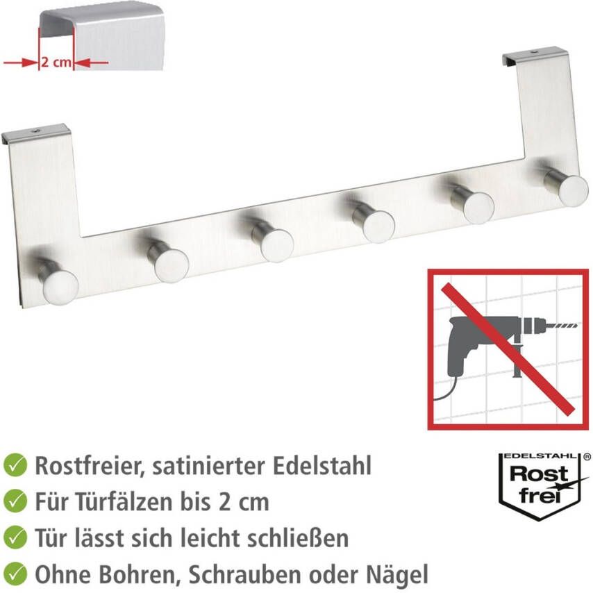 Wenko Deurhaak Model Celano voor een deurrand tot ca. 2 cm