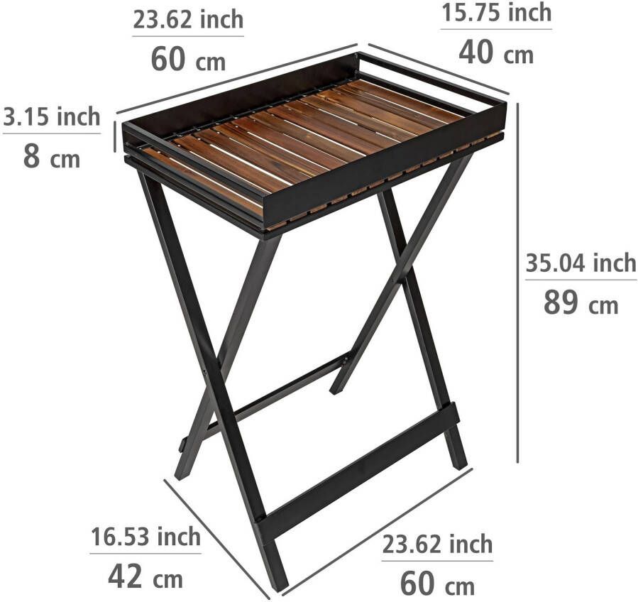 Wenko Dienblad Bijzettafel model Taba