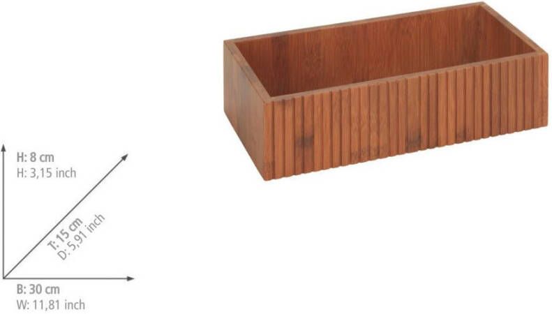 Wenko Opbergbox Modell Mera (set 2 stuks)