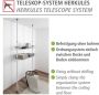 Wenko Organizer Herkules Draadmanden van staal uitbreiding voor het telescoop-systeem Herkules (set 2-delig) - Thumbnail 6