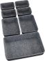 Wenko Organizer Opbergdozen voor lades 3 maten gerecycled polyester vilt (set 7-delig) - Thumbnail 4