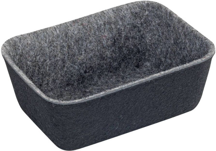 Wenko Organizer Opbergdozen voor lades 3 maten gerecycled polyester vilt (set 7-delig)