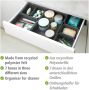 Wenko Organizer Opbergdozen voor lades 3 maten gerecycled polyester vilt (set 7-delig) - Thumbnail 6