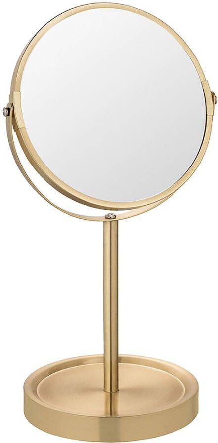 Wenko Verticale spiegel Modell Alata Cosmetic mirror met sieradenhouder 1x en 3x vergroting Ø17