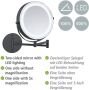 Wenko Wandspiegel Power-Loc LED model Lumi Cosmetic mirror met verlichting 5x vergroting zonder boren - Thumbnail 6