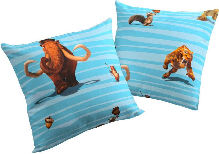 Wirth Sierkussen Ice Age Disney kussenhoes zonder vulling(2 stuks)
