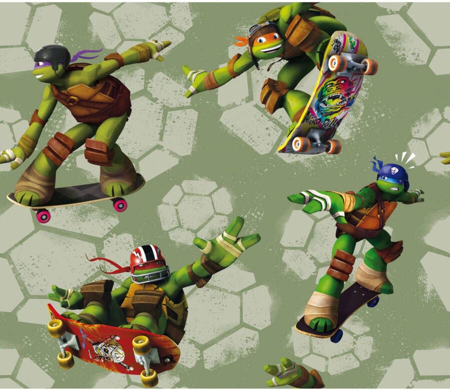 Wirth Sierkussen Turtles Nickelodeon kussenhoes zonder vulling(2 stuks)