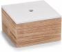 Zeller Present Opbergbox set van 3 hout wit naturel - Thumbnail 3