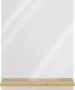 FMD Wandspiegel met schap 54 5x13 5x67 5 cm artisan eiken - Thumbnail 2