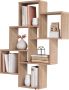 FMD Wandschap met 8 vakken eikenkleurig - Thumbnail 2
