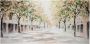 GILDE Artprint op linnen Afbeelding La Rambla - Thumbnail 1