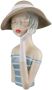 GILDE Decoratief figuur Figur Lady (1 stuk) - Thumbnail 1