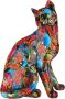GILDE Decoratief figuur popart kat Decoratief object dierfiguur hoogte 29 cm woonkamer (1 stuk) - Thumbnail 1