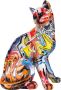 GILDE Decoratief figuur popart kat Decoratief object dierfiguur hoogte 29 cm woonkamer (1 stuk) - Thumbnail 1