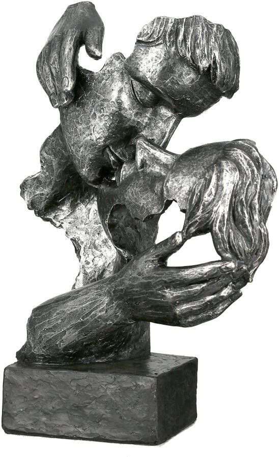 GILDE Decoratief figuur Sculptuur Addiction antraciet (1 stuk)