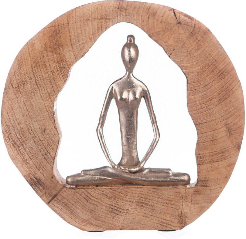 GILDE Decoratief figuur Sculptuur Health zilver naturel (1 stuk)