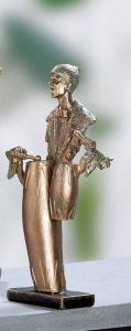 GILDE Decoratief figuur Skulptur Trommelspieler (1 stuk)