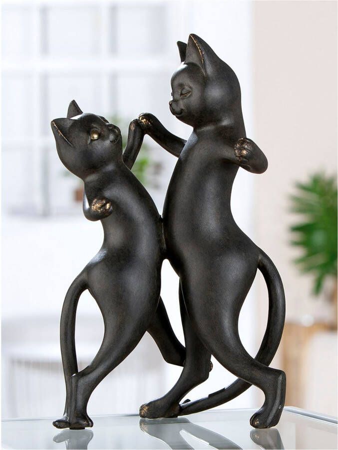GILDE Dierfiguur Kat Gatto-Duo zwart (1 stuk)