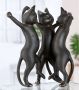 GILDE Dierfiguur Kat Gatto-Trio zwart (1 stuk) - Thumbnail 1