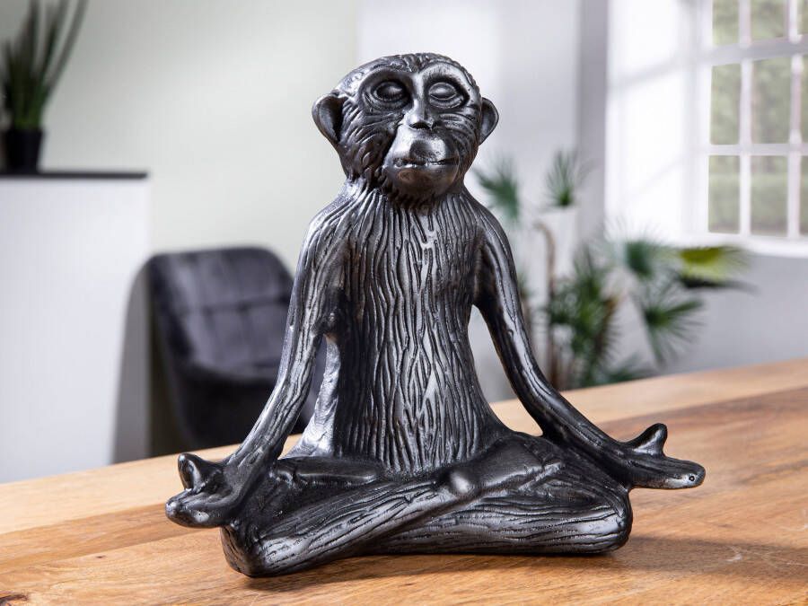 GILDE Dierfiguur Sculptuur Monkey (1 stuk)