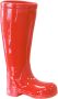 GILDE Paraplustandaard Paraplubak laarzen rood voor paraplu's hoogte 45 cm regenlaarzen-model van keramiek (1 stuk) - Thumbnail 1
